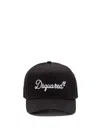 Dsquared2 Logo Embroidered Baseball Cap In Black