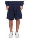 Dsquared2 Bermuda Relax Fit In Cotone In Blue