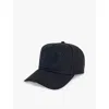 Dsquared2 Men's Black Canadian Flag Brand-appliqué Cotton Baseball Cap