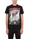 Dsquared2 Printed T-shirt In Black