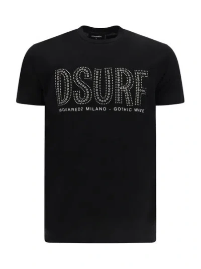 Dsquared2 Men's Black T-shirt For Ss23 Collection