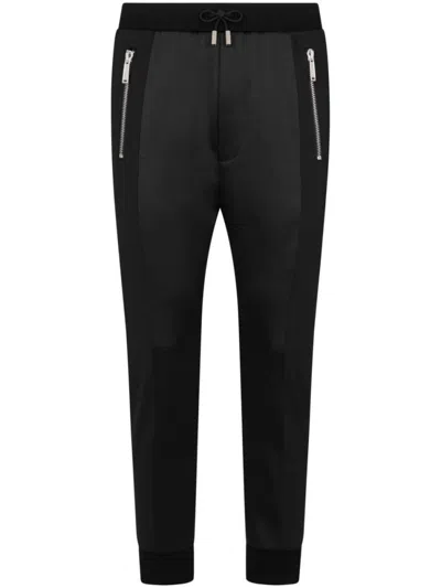 Dsquared2 Black Wool Trousers