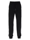 Dsquared2 Burbs Logo Band Sweatpants In Black