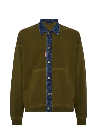 Dsquared2 Men's Button Down Sweatshirt