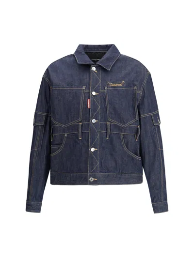 DSQUARED2 DSQUARED2 MEN CARGO DENIM JACKET