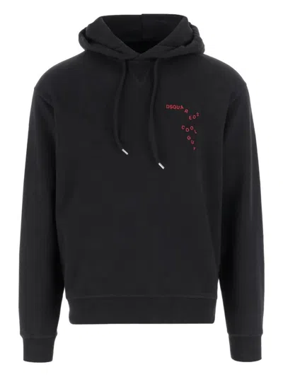 Dsquared2 Men's Classic Cotton Sweatshirt In Black