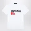 Dsquared2 Men's Classic Logo Print Cotton T-shirt In White