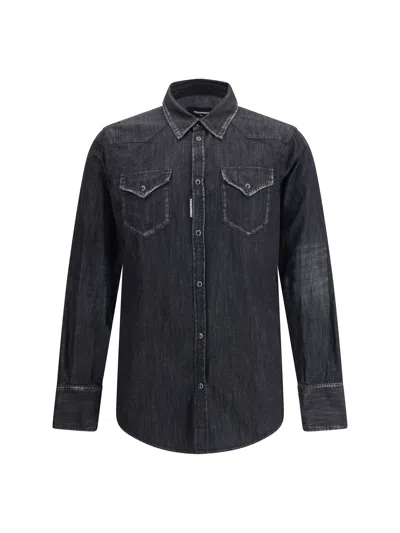 DSQUARED2 DSQUARED2 MEN CLASSIC WESTERN SHIRT