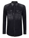 Dsquared2 Classic Western Shirt Clothing In Black