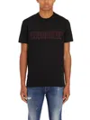 Dsquared2 3d-printed Logo Cool Fit T-shirt In Black