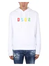Dsquared2 Dsquared Men Cool Fit Sweatshirt In White
