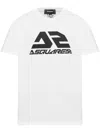 Dsquared2 Men's Cotton T Shirt In Multicolor
