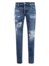 Dsquared2 Stylish 5-pocket Distressed Jeans