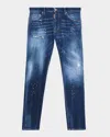 Dsquared2 Men's Cool Guy Distressed Jeans In Blue