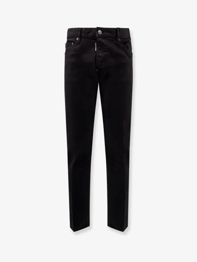 Dsquared2 Men Cool Guy Jean Denim Trousers In Black