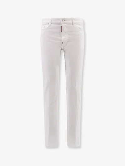 Dsquared2 Men Cool Guy White Denim Jeans