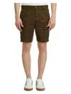 Dsquared2 Cargo Style Shorts Featuring Multiple Pockets In Green
