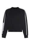 Dsquared2 Man Sweatshirt Black Size L Cotton In Black
