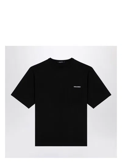 DSQUARED2 MEN'S COTTON CREW-NECK T-SHIRT