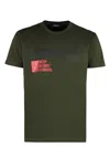 Dsquared2 Cotton Crew-neck T-shirt In Green