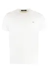 Dsquared2 Ribbed Crew-neck Cool Fit T-shirt In White