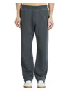 Dsquared2 Mens Charcoal Gym Zipped-cuffs Cotton-jersey Jogging Bottoms