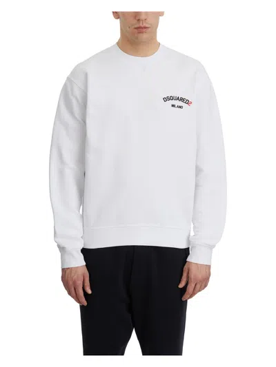 DSQUARED2 MEN'S COTTON ROUNDNECK SWEATSHIRT