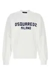 Dsquared2 Dsquared White Cotton Sweatshirt