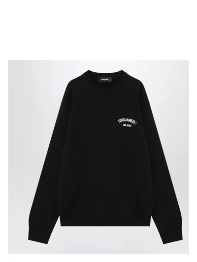DSQUARED2 MEN'S COTTON SWEATSHIRT WITH LOGO