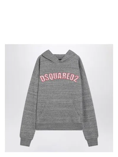 DSQUARED2 MEN'S COTTON SWEATSHIRT WITH LOGO