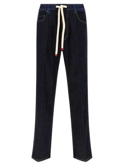 Dsquared2 Crinkled Effect Jeans In Blue