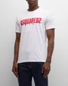 Dsquared2 Logo-print Cotton T-shirt In White