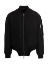 Dsquared2 Onthewave Nylon Bomber Jacket In Black
