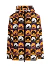 Dsquared2 Logo-print Hooded Jacket In Multi