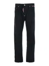 Dsquared2 Dsquared Black Denim Dsquared X Magliano Protesta 642 Jeans In Multi