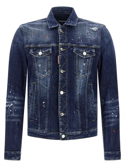 DSQUARED2 DSQUARED2 MEN 'DAN JEAN' JACKET