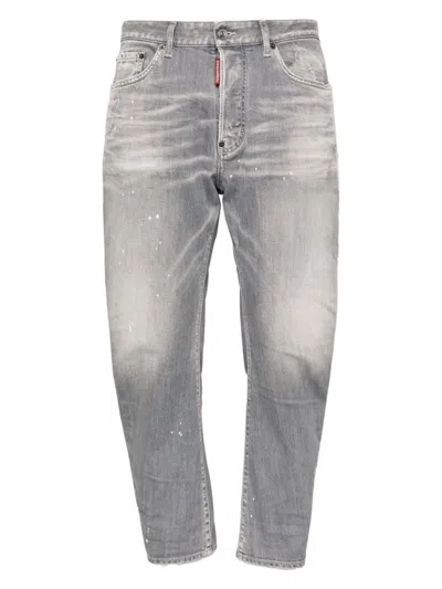 DSQUARED2 MEN'S DENIM WITH FADED EFFECT PANT