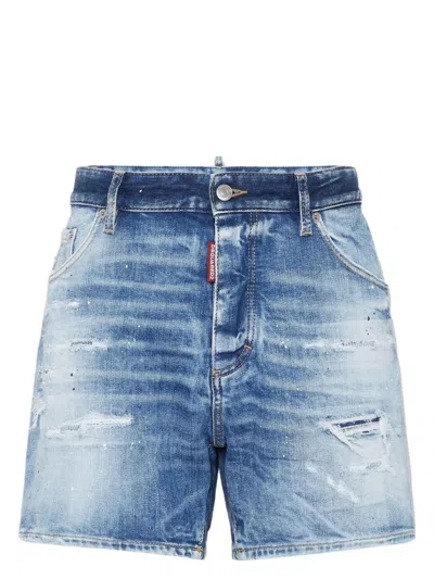 Dsquared2 Men's Distressed Effect Shorts