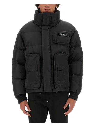 DSQUARED2 MEN'S DOWN JACKET WITH LOGO