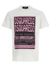 Dsquared2 Fashion Show Graphic Print T-shirt In White