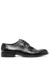 Dsquared2 Men's Polished-finish Lace-up Shoes In Black