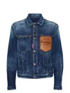 Dsquared2 Fitted Sports Jacket With Contrasting Stitching