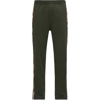 Pre-owned Dsquared2 Men's  Side Band Logo Trousers In Green