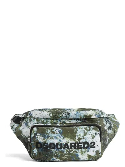 Dsquared2 Men's  Spray Paint Fanny Pack