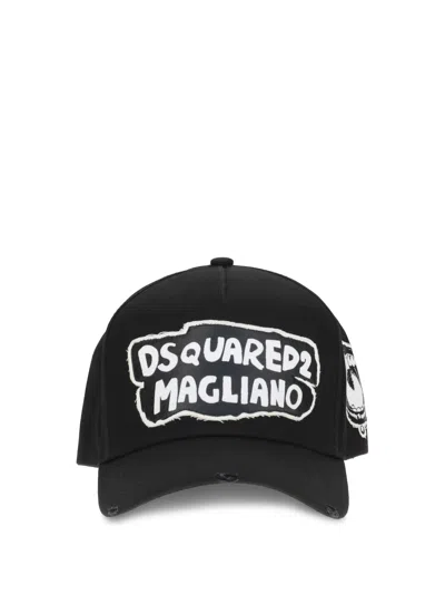 DSQUARED2 DSQUARED2 MEN DSQUARED2 X MAGLIANO BASEBALL HAT