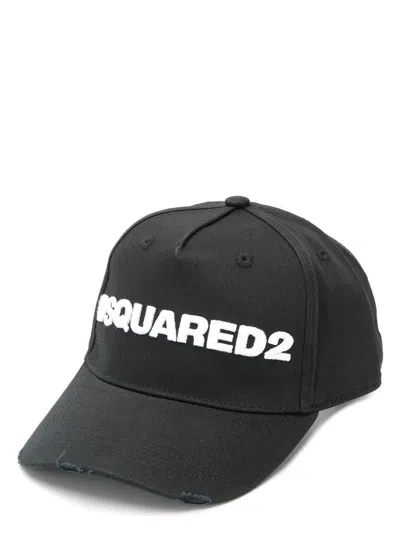 DSQUARED2 MEN'S EMBROIDERED BASEBALL CAP
