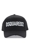 Dsquared2 Men's Embroidered Baseball Cap In White