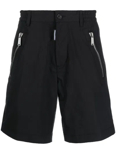 Dsquared2 Men's Fw23 Black Shorts By