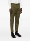 Dsquared2 Green Regular Cargo Pants In Green