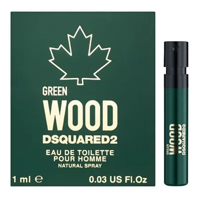 Dsquared2 Men's Green Wood Edt Spray 0.03 oz Fragrances 8011003852871 In Transparent